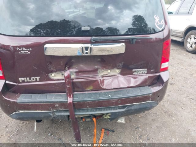 5FNYF4H91FB011014 Honda Pilot Touring