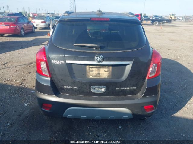 KL4CJASBXGB614481 Buick Encore