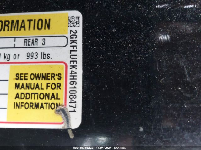 2GKFLUEK4H6108471 GMC Terrain Slt