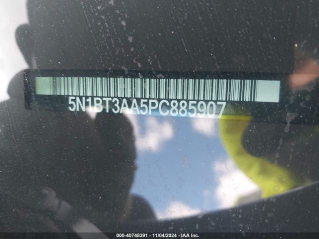 5N1BT3AA5PC885907 Nissan Rogue S Fwd