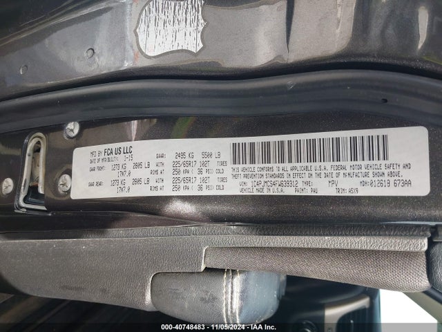 Jeep Cherokee Latitude 2015 1C4PJMCS4FW639312 Image 9