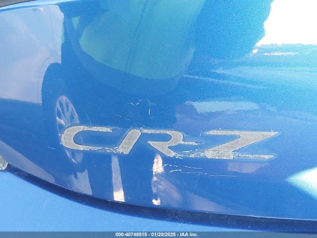 JHMZF1D64GS001739 Honda CR-Z