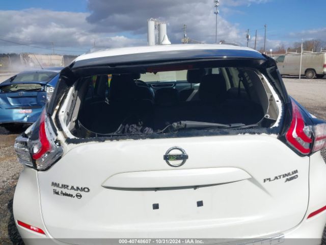 5N1AZ2MH6JN156971 Nissan Murano Platinum