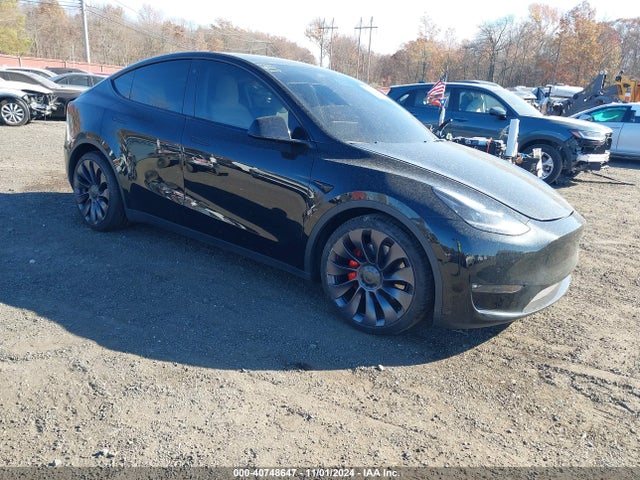 2021 TESLA MODEL Y 5YJYGDEF0MF215890 Photo 0