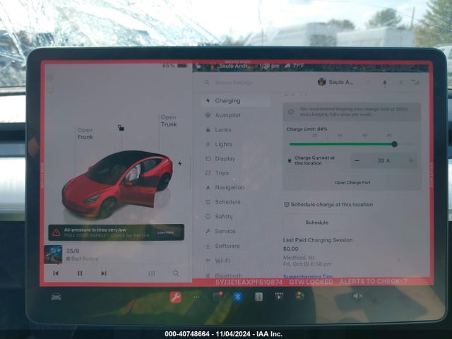 2023 TESLA MODEL 3 5YJ3E1EAXPF510874 Photo 6