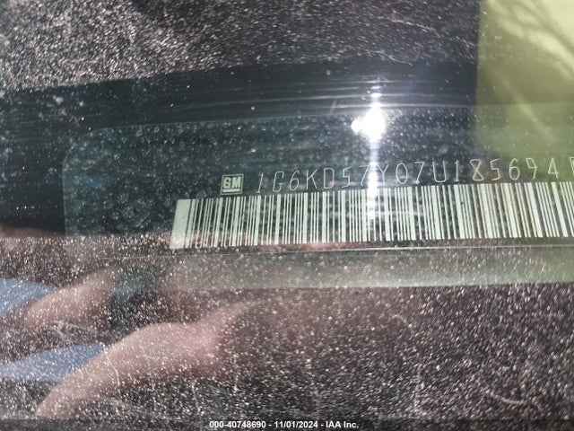 2007 CADILLAC DTS 1G6KD57Y07U185694 Photo 8