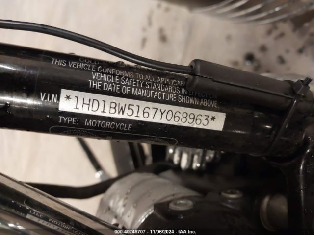 2007 HARLEY-DAVIDSON FLSTC 1HD1BW5167Y068963 Photo 9