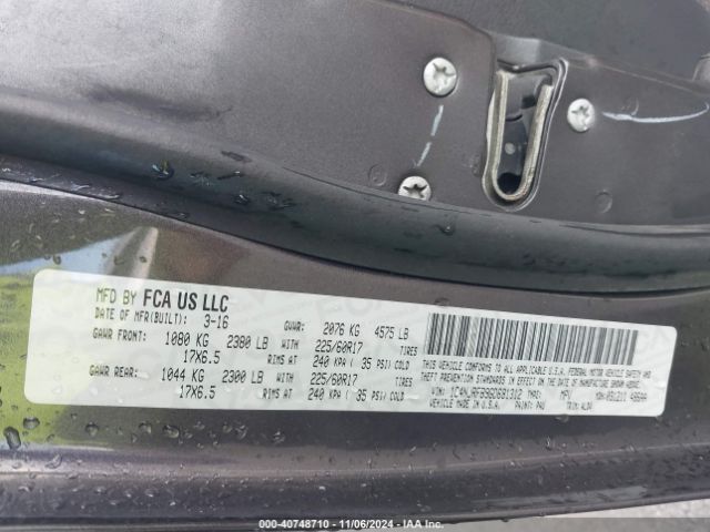 1C4NJRFB9GD681312 Jeep Patriot High Altitude Edition