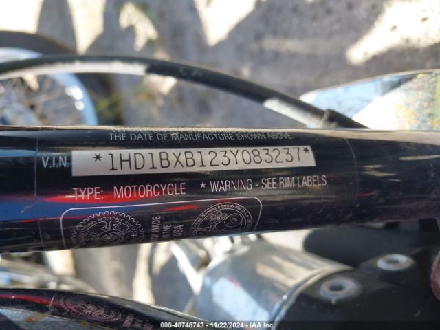 2003 HARLEY-DAVIDSON FLSTFI 1HD1BXB123Y083237 Photo 9