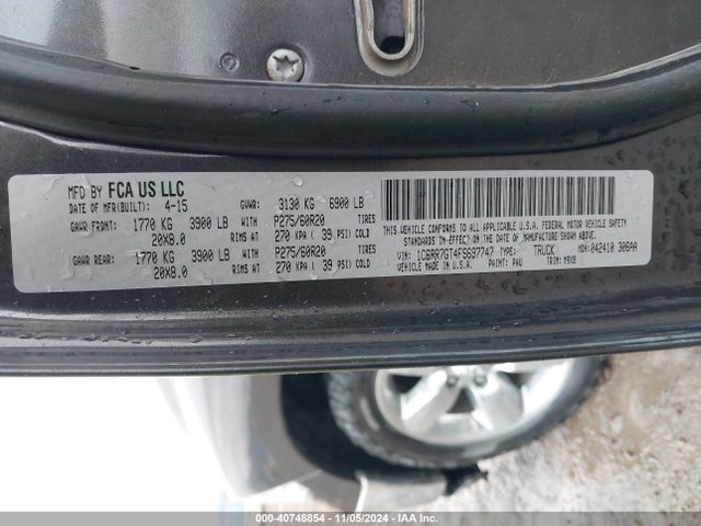 1C6RR7GT4FS697747 RAM 1500 Big Horn