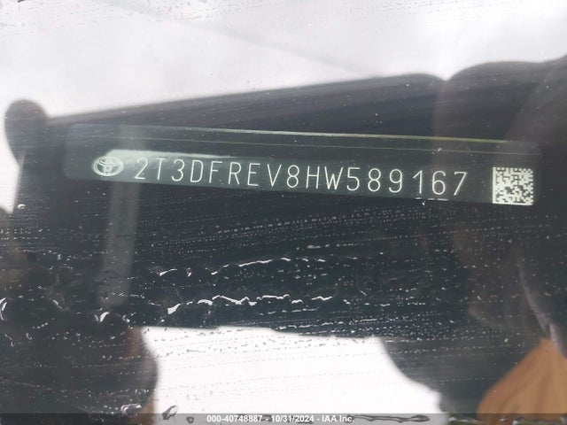 Toyota Rav4 Limited 2017 2T3DFREV8HW589167 Image 9