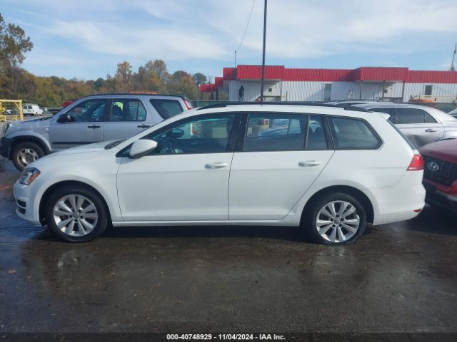 3VWU17AU5HM542628 Volkswagen Golf Sportwagen Tsi S