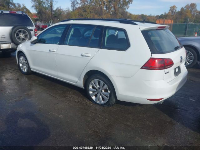 3VWU17AU5HM542628 Volkswagen Golf Sportwagen Tsi S
