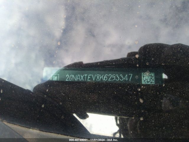 2GNAXTEV8K6253347 Chevrolet EQUINOX LT