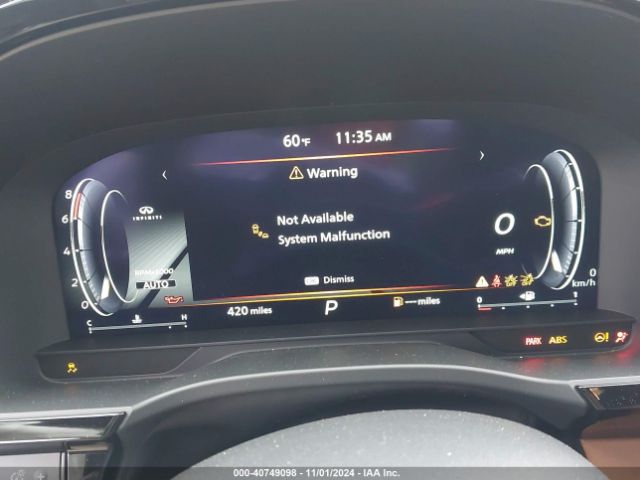 5N1AL1HU7SC331857 Infiniti Qx60 Autograph Awd