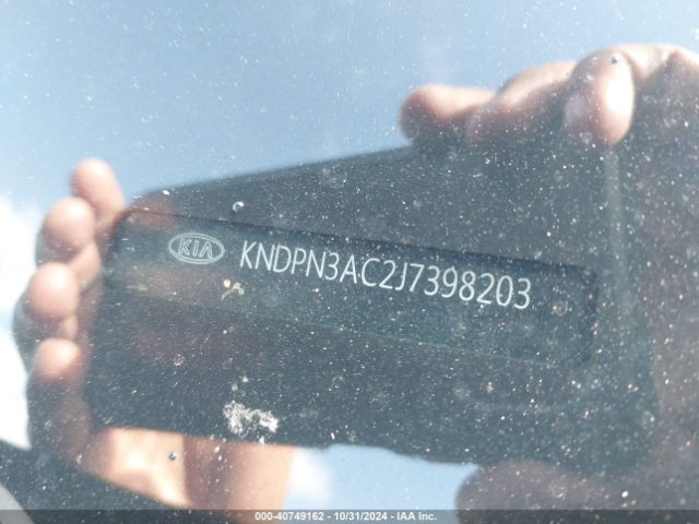 KNDPN3AC2J7398203 KIA Sportage Ex