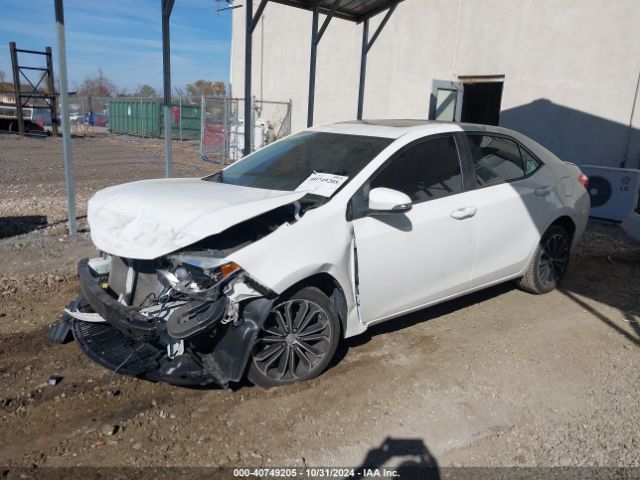 2T1BURHE8GC691909 Toyota Corolla S Premium