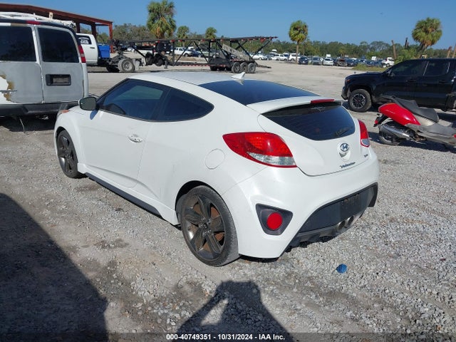 Hyundai Veloster Turbo W/black 2014 KMHTC6AE8EU199778 Image 3