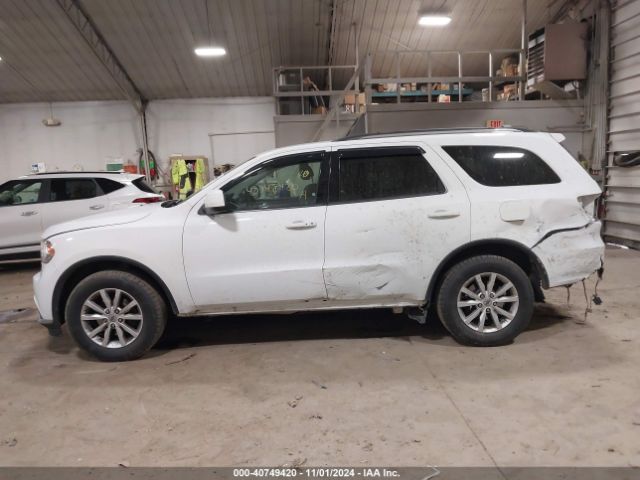 1C4RDJAG8KC733959 Dodge Durango Sxt Awd