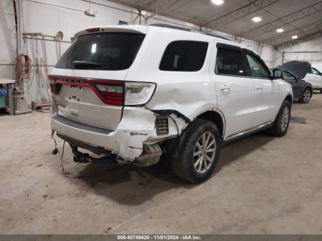 1C4RDJAG8KC733959 Dodge Durango Sxt Awd