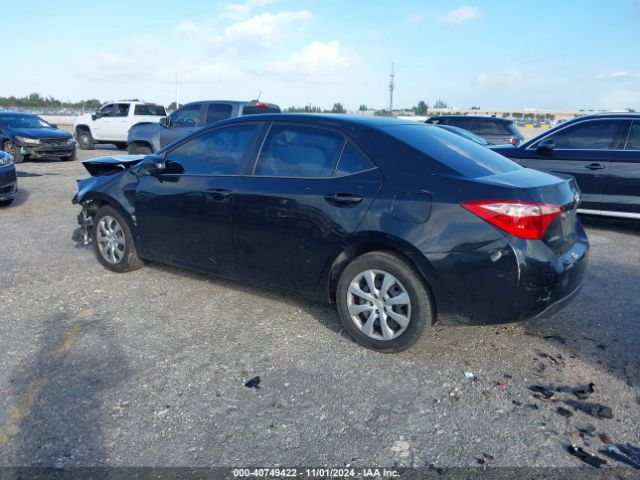 5YFBURHE6JP768641 Toyota COROLLA LE