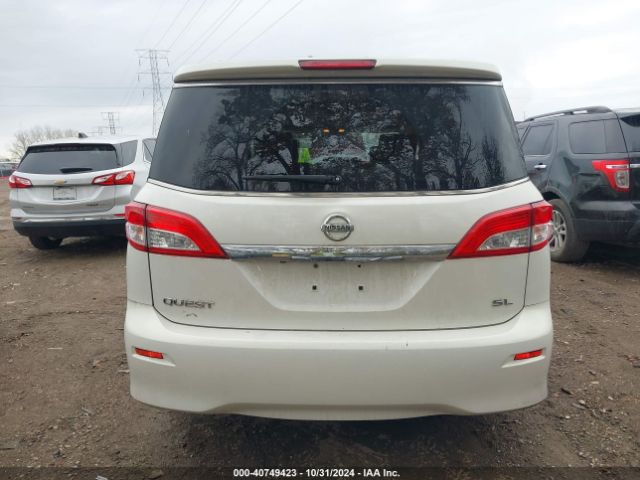 JN8AE2KP6E9105483 Nissan Quest Sl