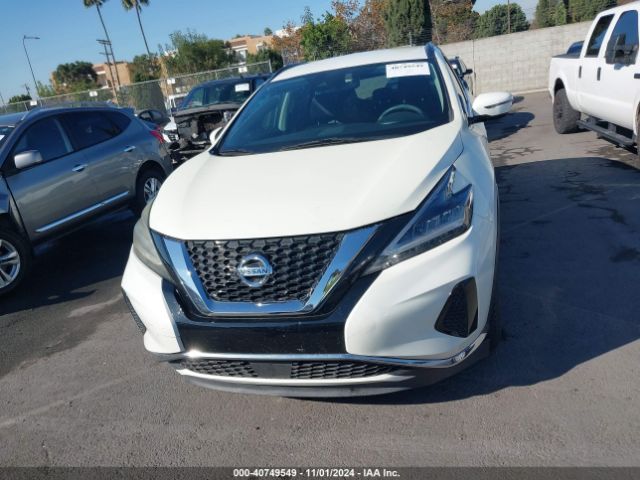 5N1AZ2BJ2LN160699 Nissan Murano Sv Fwd