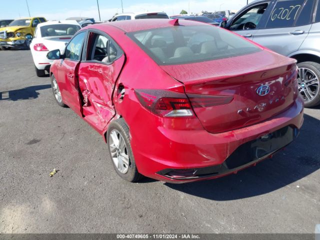5NPD84LF5LH509638 Hyundai ELANTRA SEL