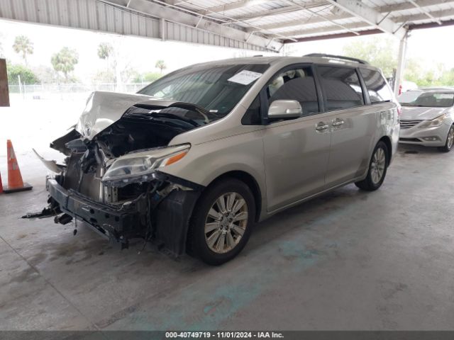 5TDYK3DC1FS537016 Toyota Sienna Limited Premium 7 Passenger