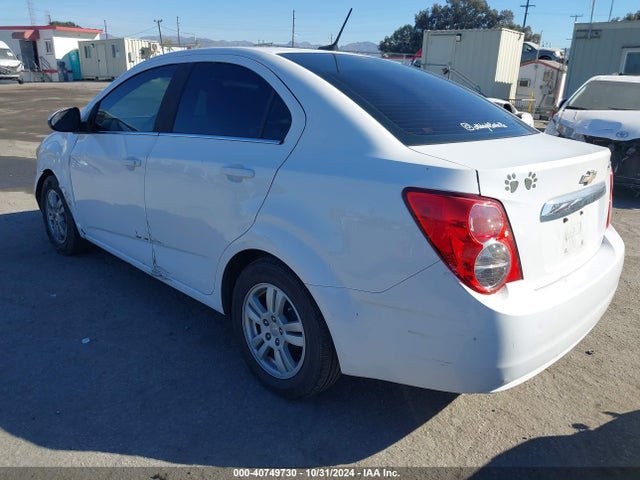 Chevrolet Sonic Lt Auto 2014 1G1JC5SH3E4100565 Image 3