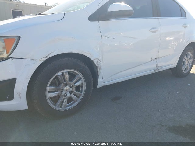 Chevrolet Sonic Lt Auto 2014 1G1JC5SH3E4100565 Image 6