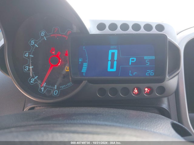 Chevrolet Sonic Lt Auto 2014 1G1JC5SH3E4100565 Image 7