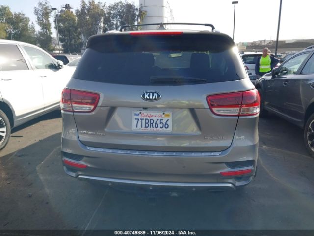 5XYPK4A50GG128236 KIA Sorento 3.3l Sxl