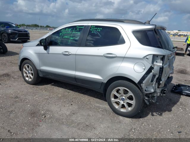 MAJ3P1TE5JC225977 Ford Ecosport Se