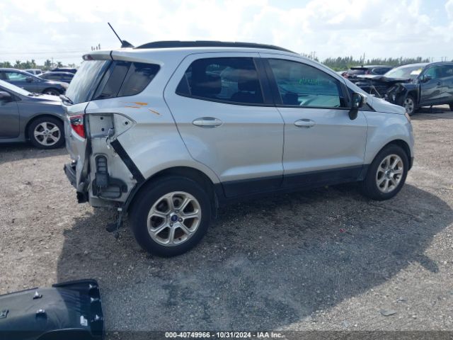 MAJ3P1TE5JC225977 Ford Ecosport Se