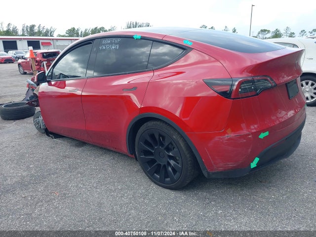 2023 TESLA MODEL Y 7SAYGDEE1PA146297 Photo 2