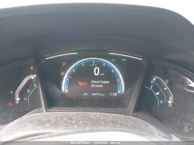 40750244 :رقم المزاد ، 2HGFC2F61KH588094 vin ، 2019 Honda Civic Lx مزاد بيع