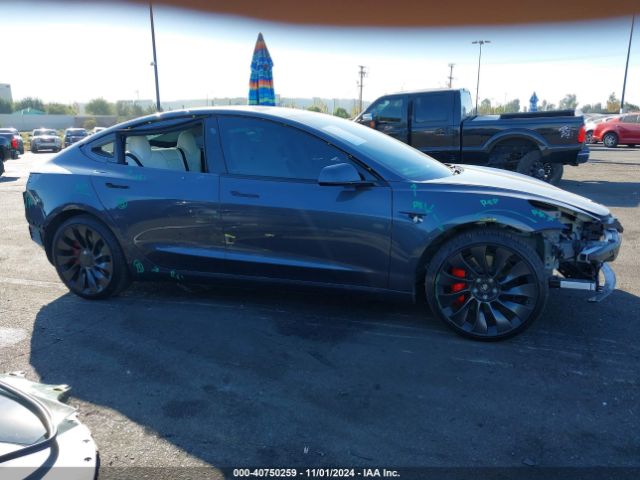 5YJ3E1EC0PF701558 Tesla Model 3 Performance Dual Motor All-wheel Drive