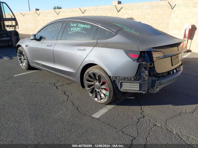 5YJ3E1EC0PF701558 Tesla Model 3 Performance Dual Motor All-wheel Drive