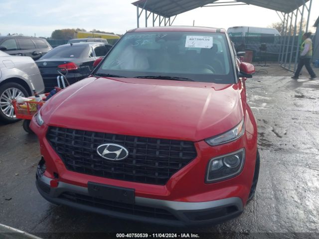 KMHRB8A34PU210950 Hyundai Venue Se