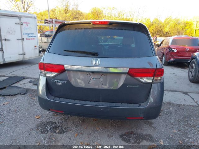 5FNRL5H39GB123480 Honda ODYSSEY SE