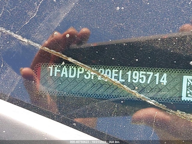 Ford FOCUS SE 2014 1FADP3F29EL195714 Image 9