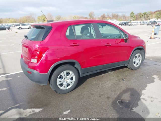 KL7CJKSB1FB111672 Chevrolet Trax 1ls