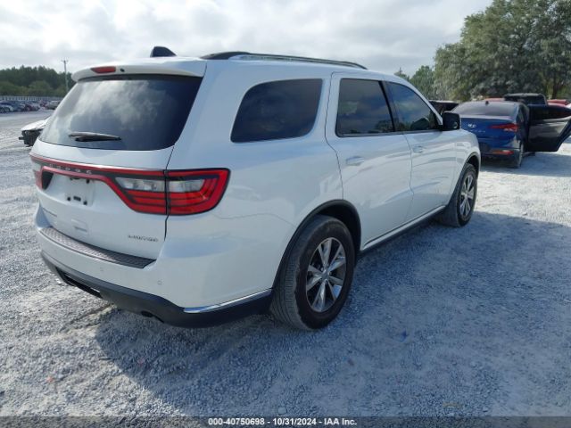 1C4RDHDG7GC314870 Dodge DURANGO LIMITED
