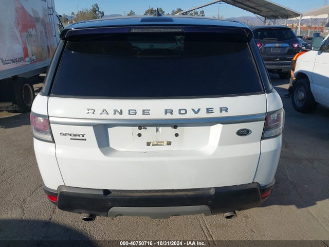 SALWG2VF4GA649540 Land Rover Range Rover Sport 3.0l V6 Supercharged Se