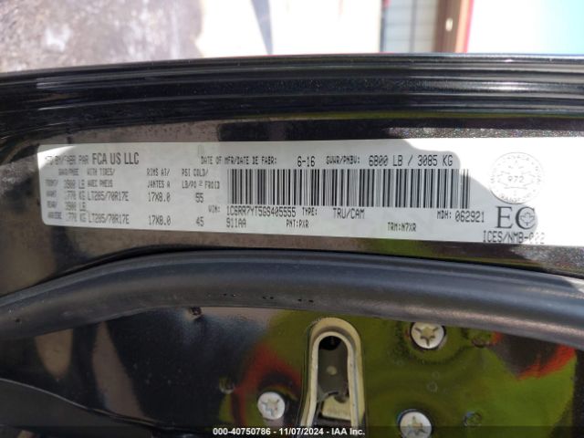 1C6RR7YT5GS405555 RAM 1500 Rebel