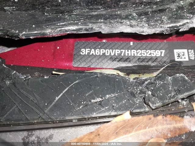 3FA6P0VP7HR252597 Ford Fusion Sport
