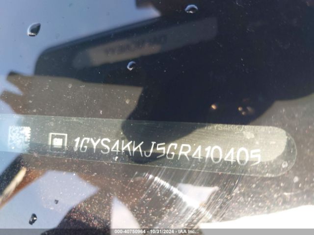 1GYS4KKJ5GR410405 Cadillac Escalade Esv Platinum