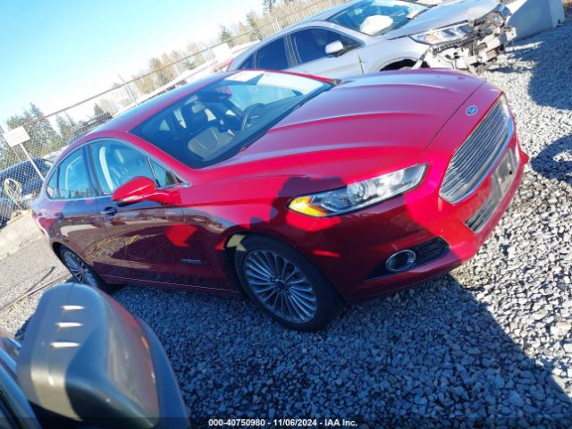 3FA6P0RU9ER103734 Ford Fusion Hybrid Titanium