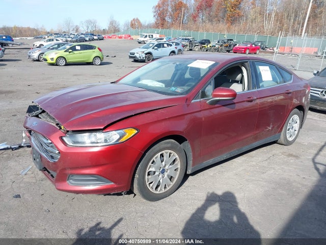 Ford FUSION S 2014 3FA6P0G76ER244239 Image 2